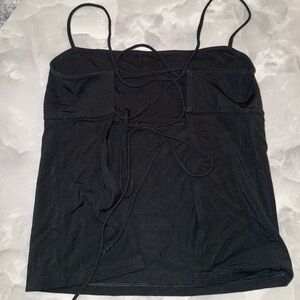 Wilfred Tie Back Top S Black